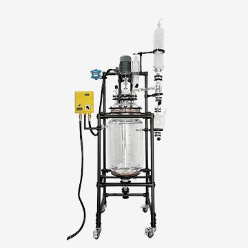 GLASS REACTION KETTLE