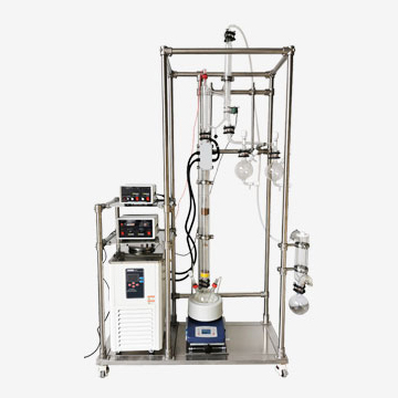 GLASS DISTILLATION COLUMN