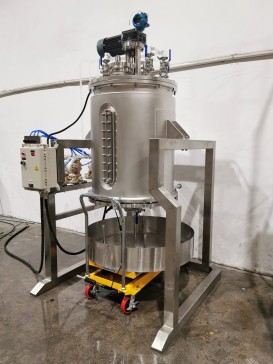 QYGF Explosion proof 300L Stainless Steel Solid Phase Reactor